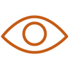 Ikony Titbc ogólne ciemnofioletowe oko